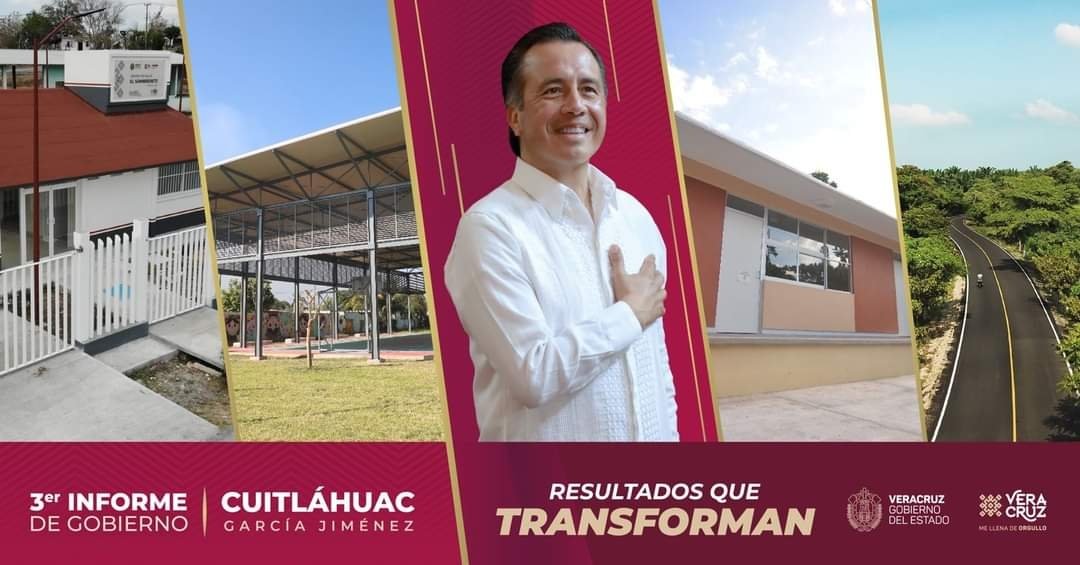 DET_VerOficial's tweet photo. Con obras de infrastructura carretera, hospitalaria y Educativa estamos entregando #ResultadosQuéTransforman #Veracruz #3erInformeCGJ https://t.co/Lx1UzM2GQG