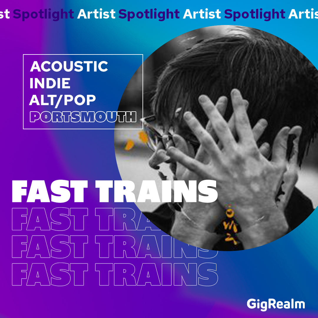 GigRealm's tweet photo. 🎸Artist Spotlight! Introducing: Fast Trains, the award-winning solo project from Portsmouth-based songwriter &amp; producer @tomwellsmusic. Wells performs both solo and with a full band, so each show can be tailored to the venue. Sign up to book them today!🙌 https://t.co/1BvOXhiQgR https://t.co/9ms9FRKpeL