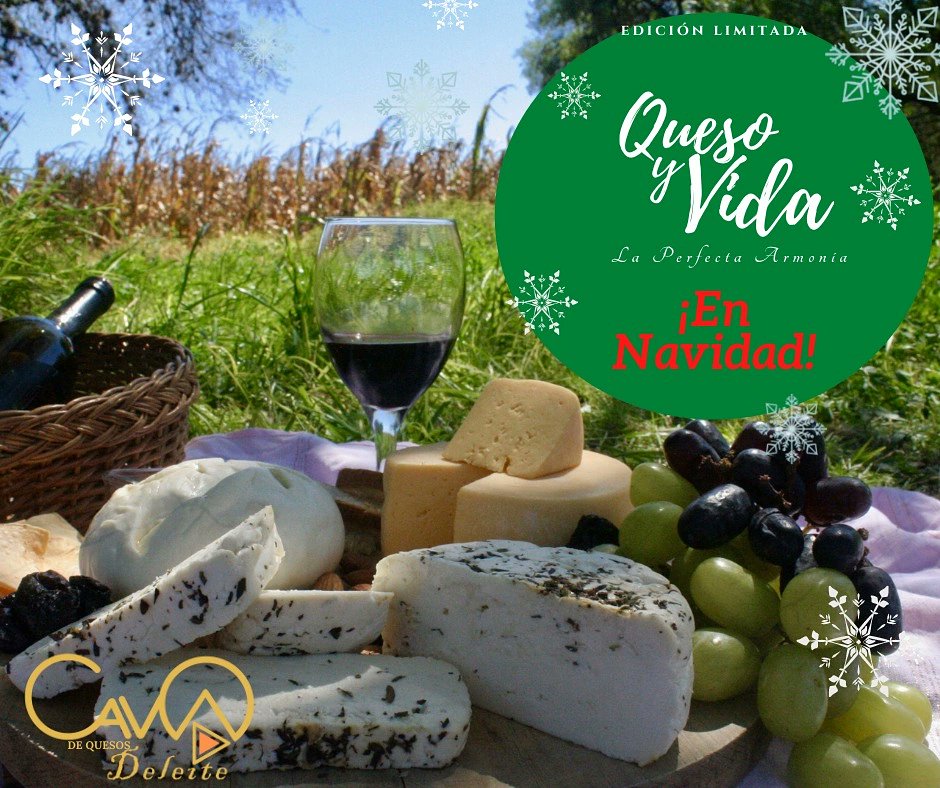 CavaDeleite's tweet photo. Queso y Vida.. 
La perfecta armonía!! 🧀🐮❄️🎄⛄ https://t.co/vdRaDj0IMQ
