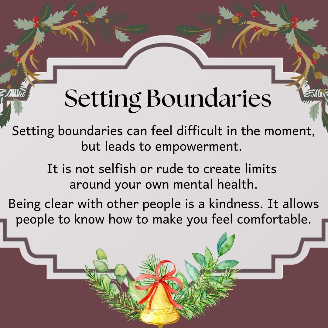 It is a common experience to feel stress around going home or spending time with relatives during the holidays. Check out these tips to mentally prepare for the upcoming breaks!
