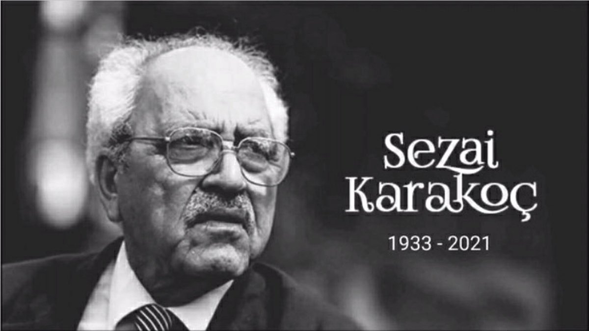 murattkaban's tweet photo. Dünya sürgününü bitirenlere müjdeler olsun. Şimdi hüzün, gidene değil kalanadır.

Rabb-i Rahim cennetiyle müşerref kılsın. 

 #SezaiKarakoç https://t.co/eHjiCMQL3h