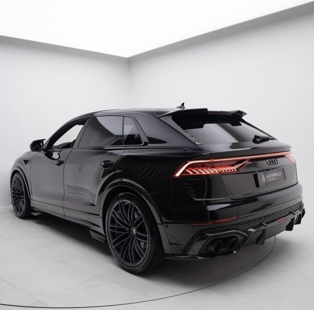Luxury_WorId's tweet photo. All Black Audi RSQ8-R 😍 https://t.co/HDwWvynmgb