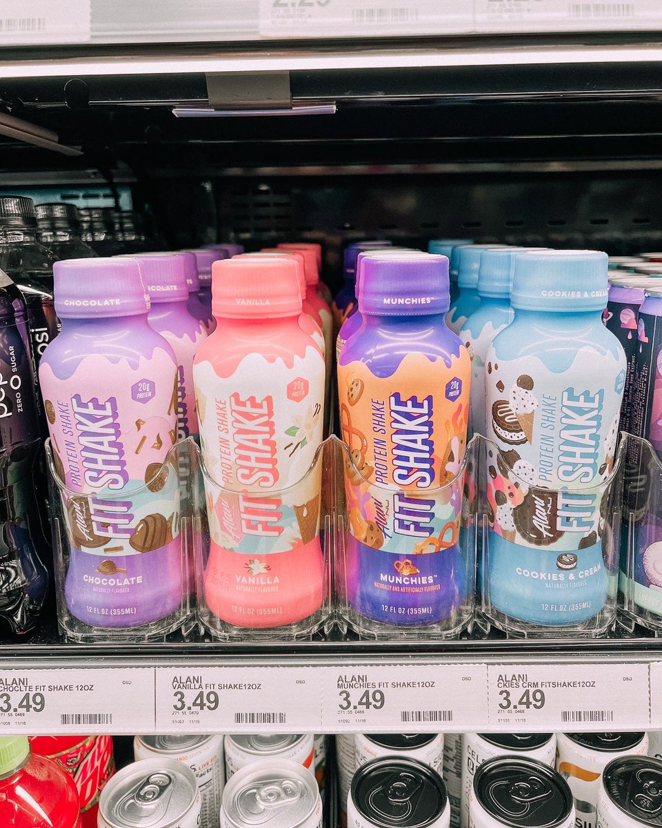 Kaitlin_Schager's tweet image. Back in stock! New flavors and products of Alani Nu and Celsius! Swing by in between class or on your way home and try one of many new products we have to offer 😋🥤

Thank you to @7GDistributing for keeping us stocked with all of your favorite products! #T3374