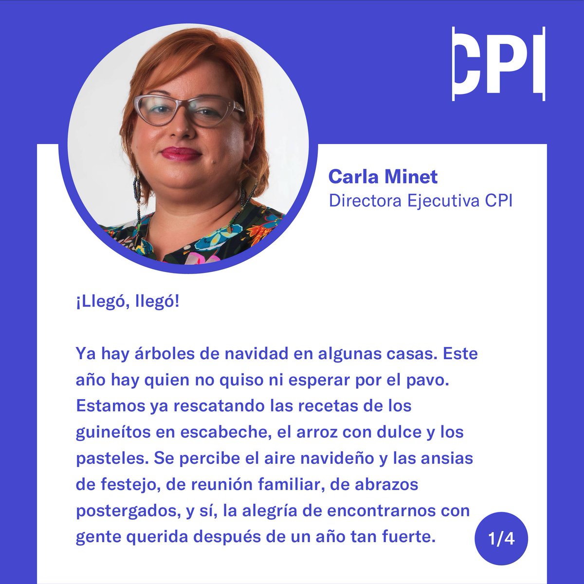 cpipr's tweet photo. El periodismo investigativo tiene detractores poderosos. Te compartimos un mensaje importante de nuestra Directora Ejecutiva, Carla Minet. Apoya nuestra gestión HOY y tu donativo cuenta DOBLE. 👉🏼https://t.co/FpThL7I7Vz https://t.co/puxQhhpSk2