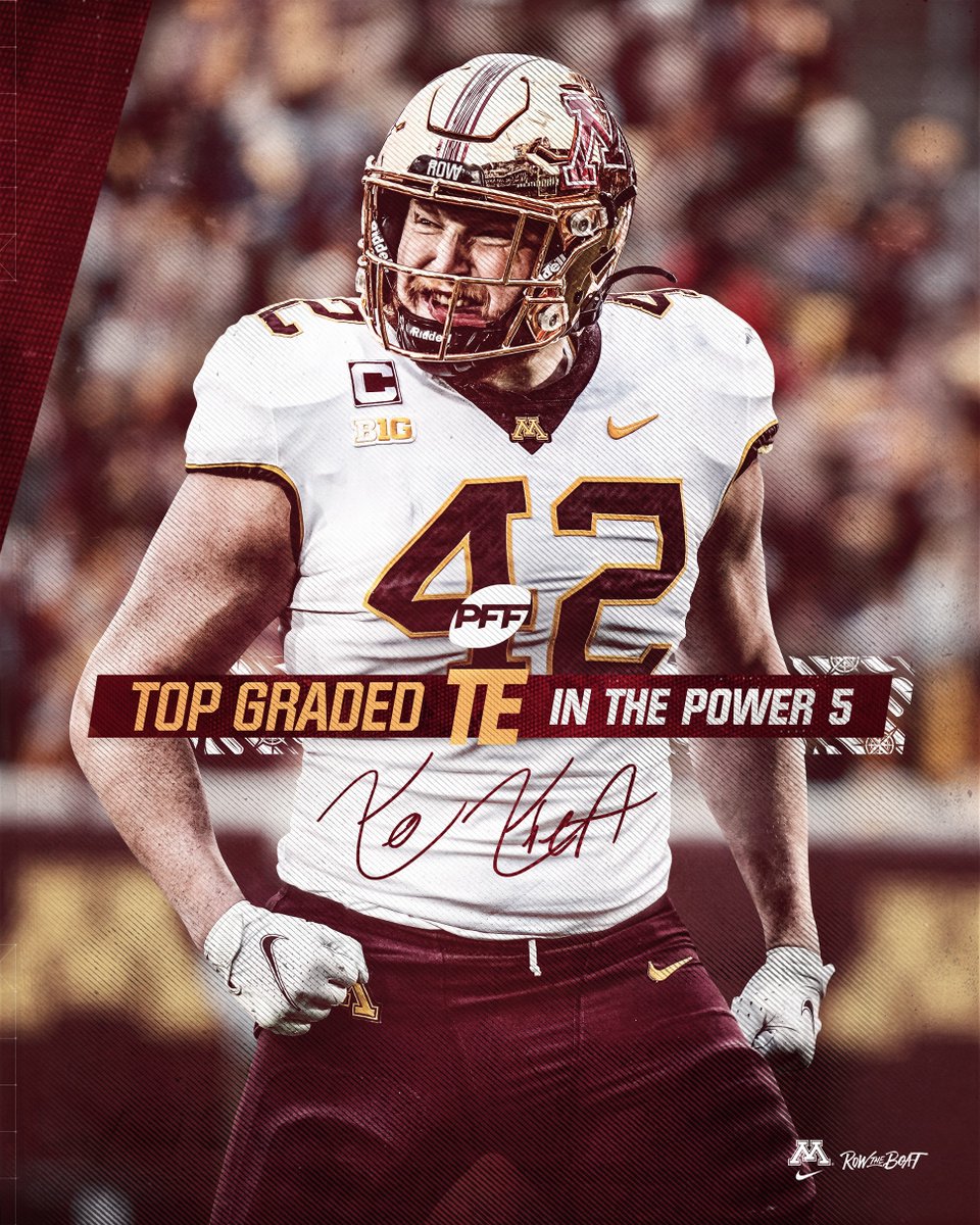 The top graded TE in the Power 5 ➡️ <a href="/KoKieft/">Ko Kieft</a> 💪

(via <a href="/PFF_College/">PFF College</a>)