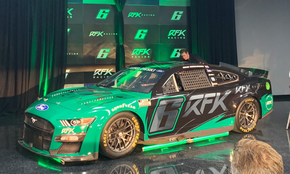 AlanCavanna's tweet photo. Say hello to Roush Fenway Keselowski Racing. 

RFK Racing https://t.co/1sW4fj6C1e