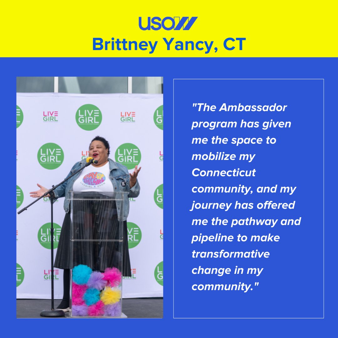 USOWomen's tweet photo. Take your activism to the next level with our USOW Ambassador Program. Our ambassadors join us from varying levels of experience and different cities across the country.
Apply today: https://t.co/0QU8Ncag05 https://t.co/v1s8Wt27qU
