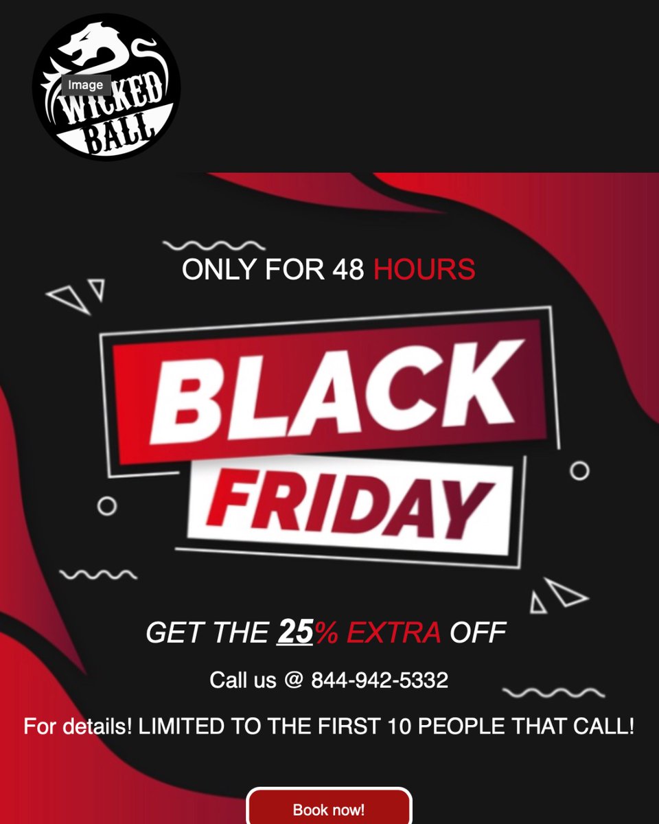 WickedBallChi's tweet photo. Get up to 25% OFF! Use code " Turkey25 " Limited to the first 10 people. Expires Thursday morning! https://t.co/JNSQyEQFrF