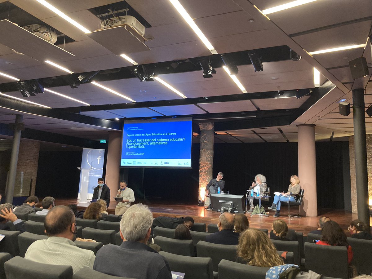raimonguma's tweet photo. Hi ha vida més enllà del batxillerat? Avui descobrim les escoles d’oportunitats, una alternativa per combatre la desigualtat educativa #ÀgoraEducativaCCF https://t.co/CnWzEpTDQg