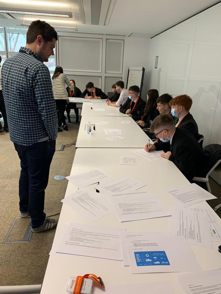 AdeyfieldSchool's tweet photo. Thank you again to @talent_foundry and @networkrail in Milton Keynes for hosting our year 11s today! They had a great employability session that was highly interactive. https://t.co/iPfmkGUqoQ