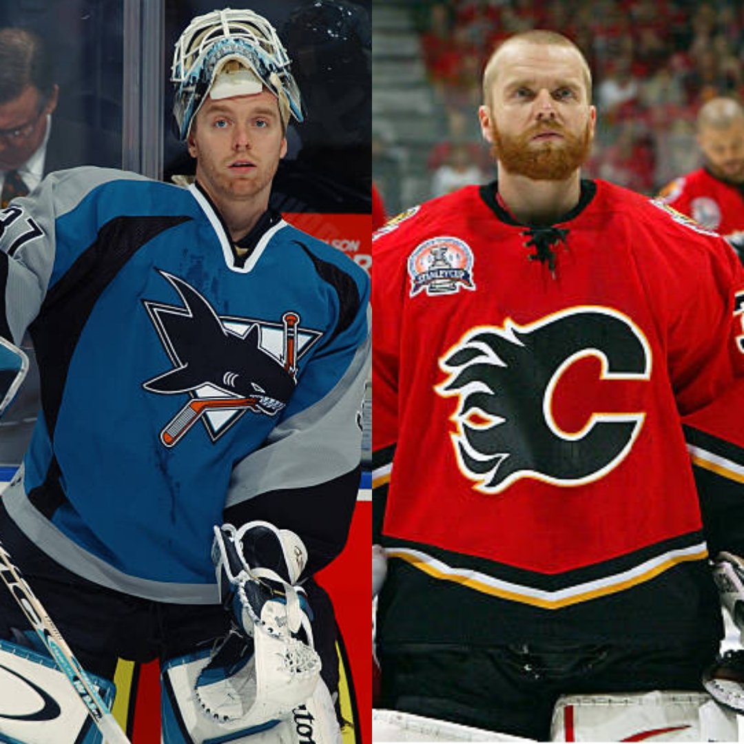 iconicec's tweet photo. 18 yrs today #ICONICmoment

#Flames

@NHLFlames acquire Miikka Kiprusoff from San Jose for a 2nd rnd Draft pick

Kipper would lead the @NHL in GAA (1.69) &amp; SV% (.933) that season before that run to the Final #ItWasIn

He's the club's all-time leader in most statistical categories https://t.co/KQxAQkALRp