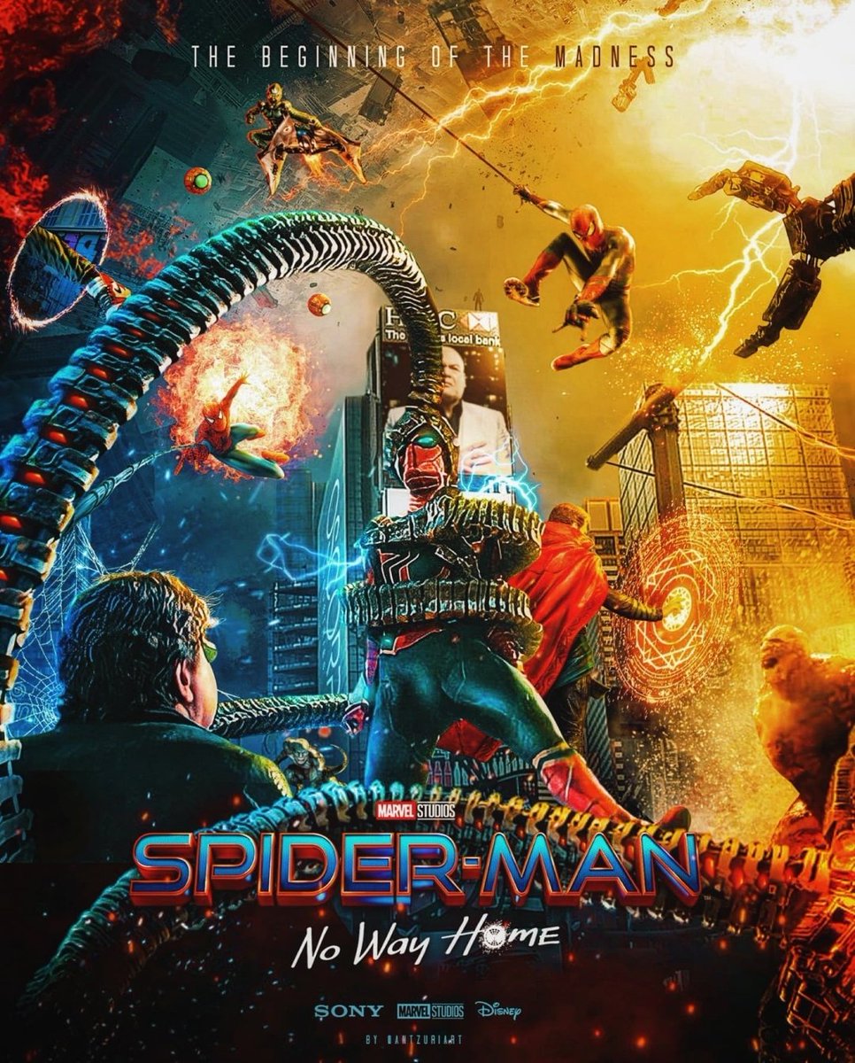 Antzuriart's tweet photo. ¡Pues si!, El póster que todo fans de Marvel quiere que se haga real.
#SpiderMan 
#SpiderManNoWayHome
#Nowayhome https://t.co/Vb48niEeFU