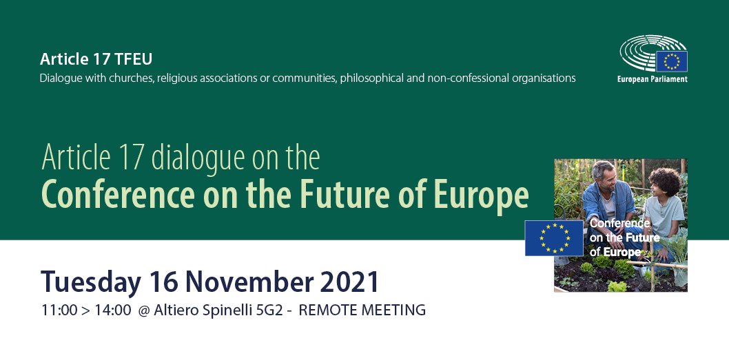 Bishop_Europe's tweet photo. Delighted to participate in todayโs #Article17Dialogue @RobertaMetsola @europarl_en @Future4Europe Conference.
#EuropeanAnglicans look forward to contributing to building a Europe that finds its soul in its actions, and which meets the aspirations & ambitions of its peoples. https://t.co/jqivJCwxgW
