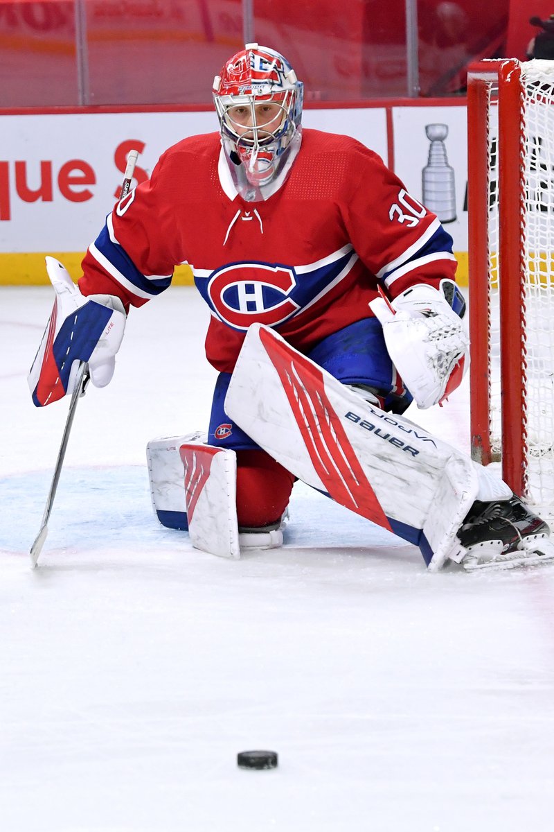Dans le filet ce soir pour les <a href="/CanadiensMTL/">Canadiens Montréal</a> 
🥅
In net tonight for the Canadiens

#GoRocket #GoHabsGo