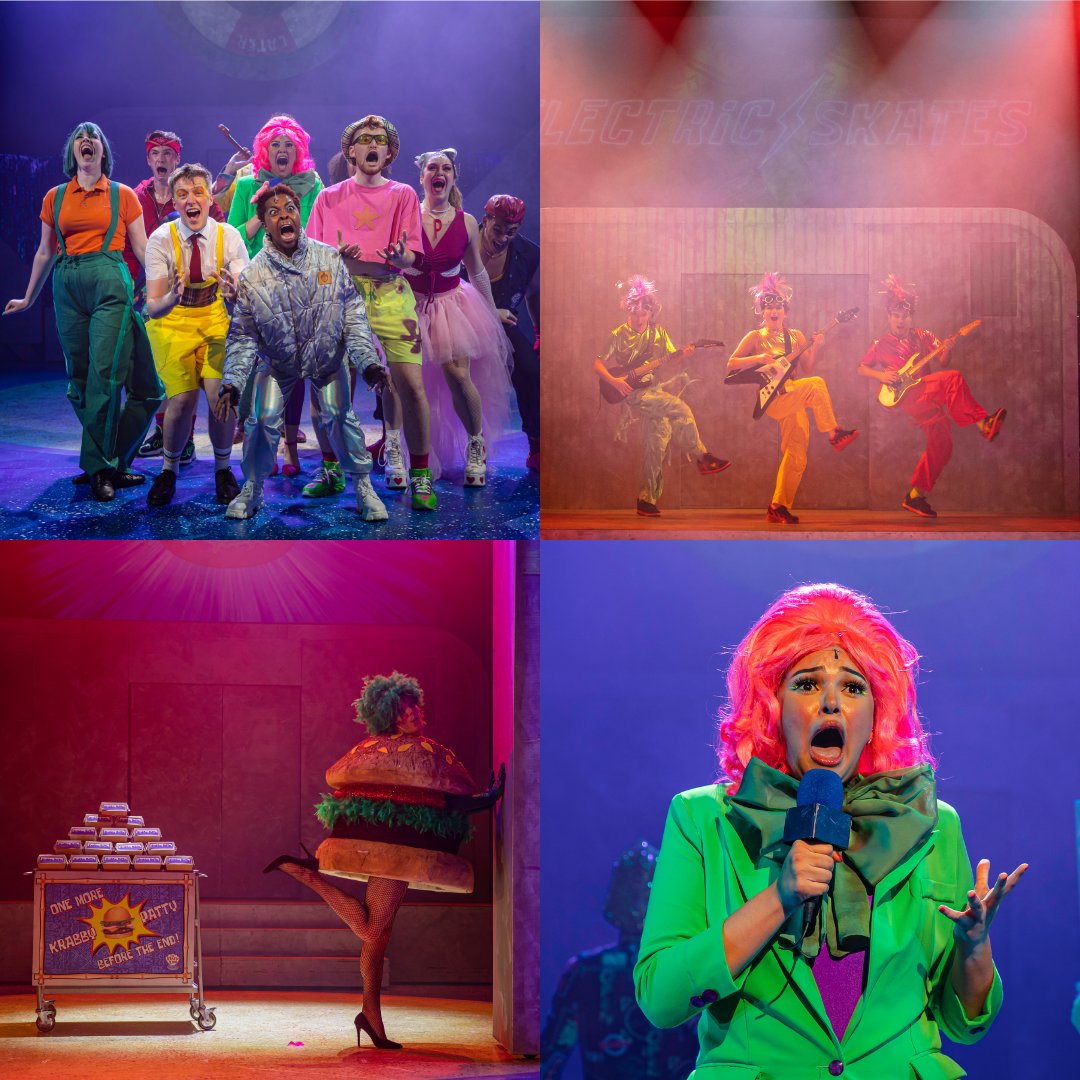 ArtsEdLondon's tweet photo. THE SPONGEBOB MUSICAL opens TONIGHT! Our amazing third year Musical Theatre students present a genre-bending, FABULOUS spectacle not to be missed (if you can get a ticket!) All the photos of our two casts here: https://t.co/9FyNuhe5Ib from @dannykaan 📸 https://t.co/T6RVPQgGNg