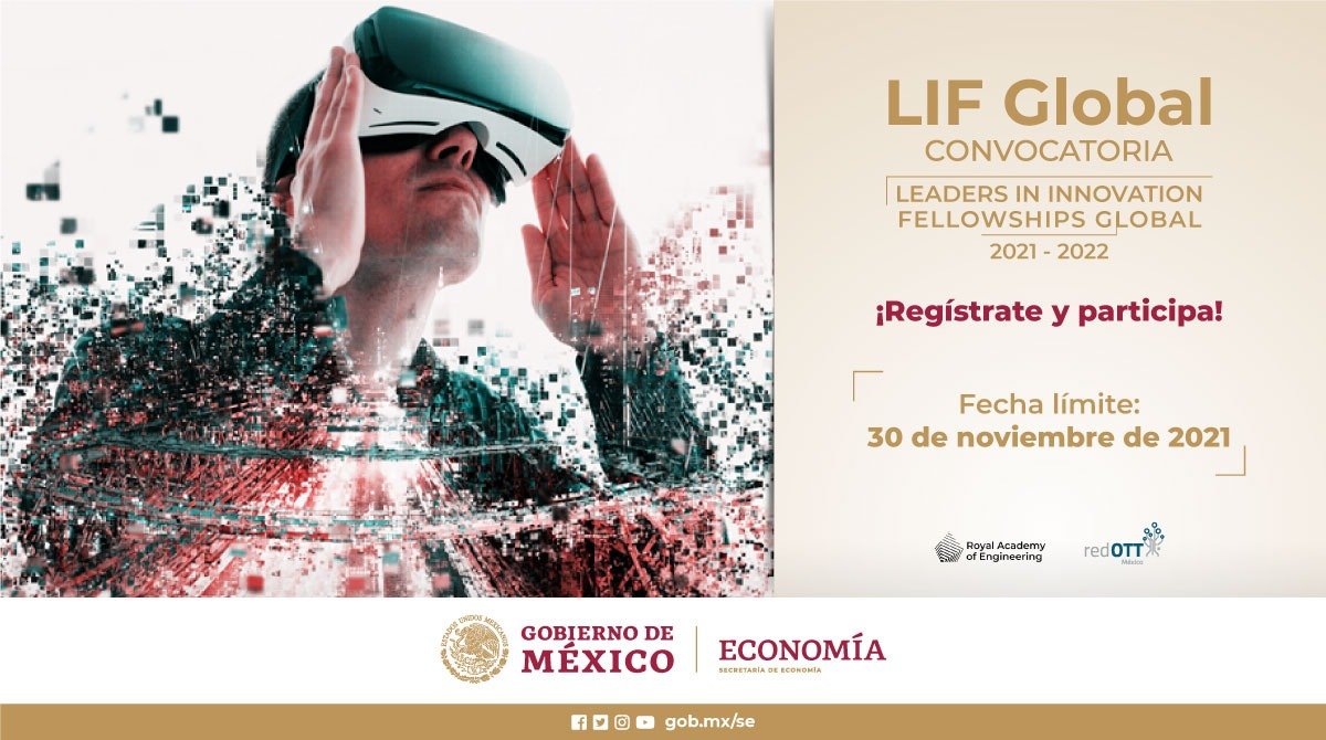bionovation's tweet photo. 💡💪Participa en la convocatoria del Programa Leaders in Innovation Fellowships Global 2021-2022. 🎯startups, investigadores, ingenieros, tecnólogos 🇲🇽
@RedOTTMx , @SE_mx , @UKinMexico 
👉Link: https://t.co/mwN0Y6Ec6z https://t.co/Q6Edkq4xga