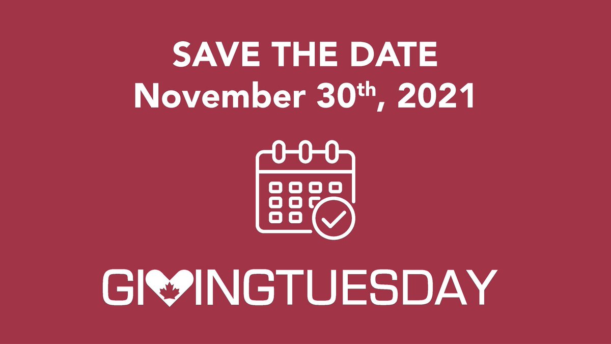 Giving Tuesday is one week away!  How are you planning to give back?
#GivingTuesdayCA #givingtuesday2021 #givingbackmatters