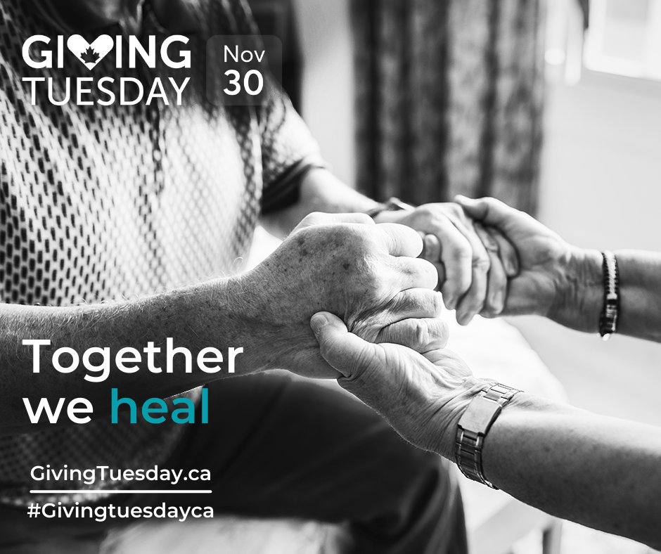Together we make a difference in the healthcare of our family, friends and neighbours.  
#GivingTuesdayCA #givingtuesday2021 #givingbackmatters #youmakeadifference