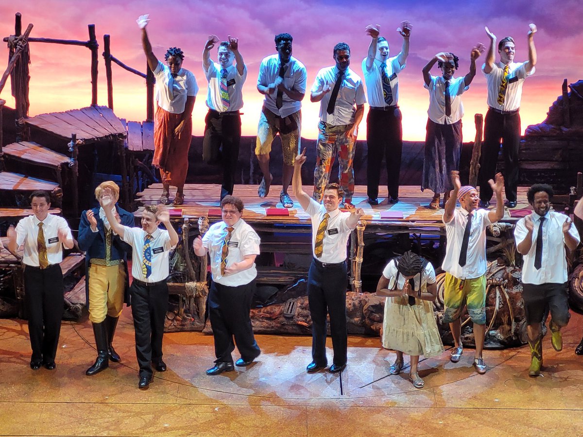 <a href="/bookofmormonuk/">The B🐸🐸k of Mormon</a> is back in the West End and as good, if not better than ever before. Loved watching <a href="/JackMcNeilll/">Jack McNeill</a> with <a href="/SallieMcNeill/">Sallie McNeill</a>