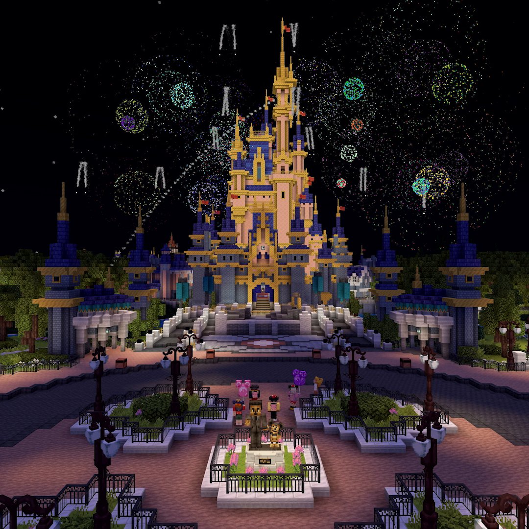 Minecraft To Celebrate 50 Years Of Bringing Dreams To Life The Most Magical Place On Earth Is Coming To The Overworld Explore The Magic Kingdom Ride Classic Attractions And Meet Minecraft To Celebrate 50 Years Of Bringing Dreams To Life The Most Magical Place On Earth Is Coming To The Overworld Explore The Magic Kingdom Ride Classic Attractions And Meet