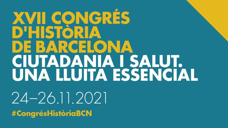 barchinonadia's tweet photo. Barcelona “Ciutadania i salut. Una lluita essencial”.

Ja estan obertes les inscripcions al XVII Congrés d'Història de Barcelona.

Pots apuntar-t'hi aquí: 
https://t.co/zP22oT5p4l

24-26/11 @ElBornCCM 
@revistaItem @joansafont @EnricHMarch @ARDITMedieval @xavicasinos @catmemoria https://t.co/HnYsq0JIRm