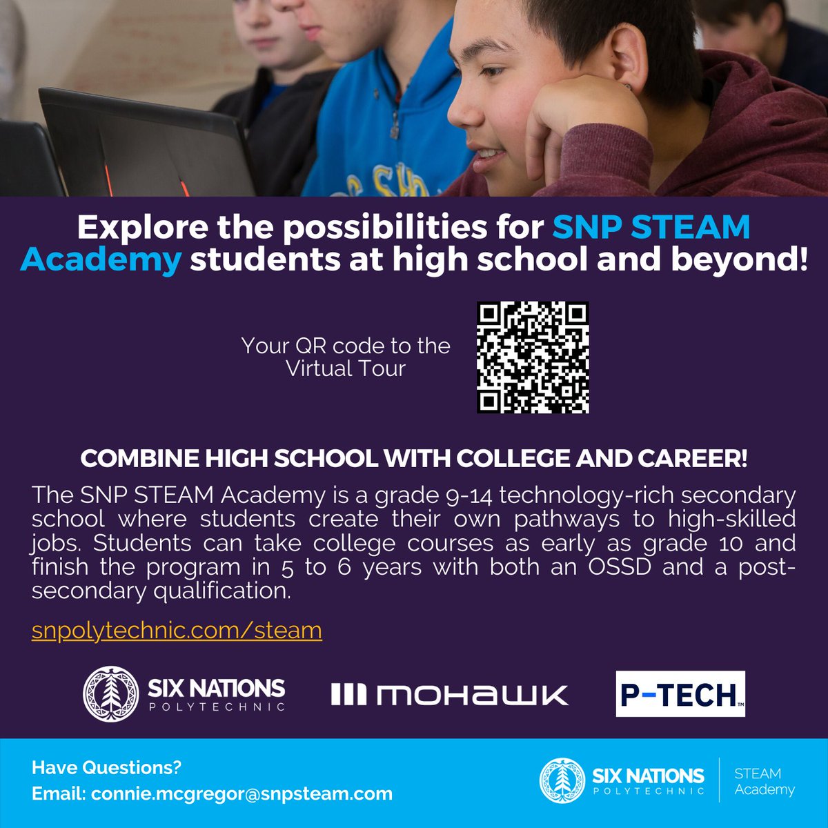 Learn more here: snpolytechnic.com/steam