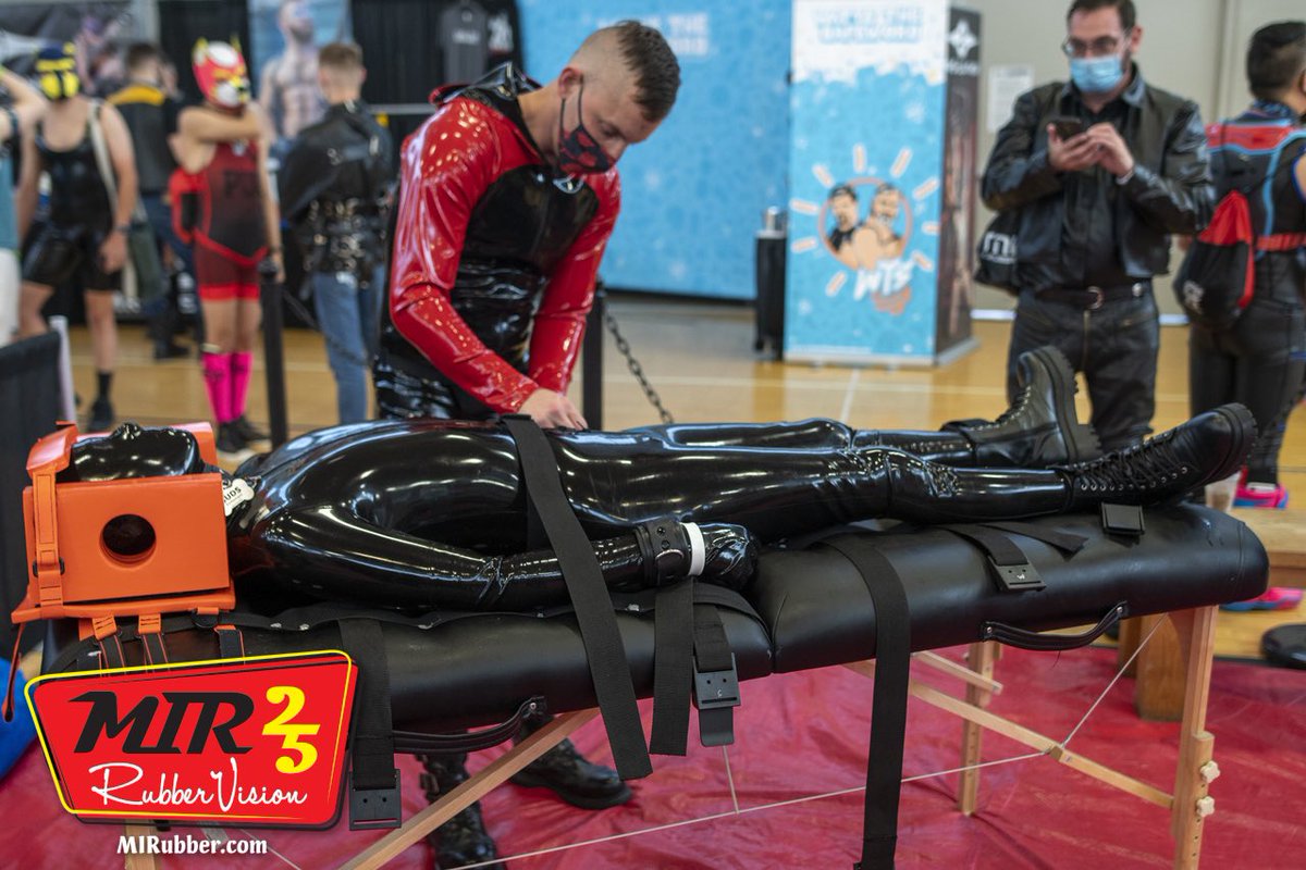 SirSamDC's tweet photo. Sometimes you just have to have fun with a rubber gimp #MIR #Rubber #kink #dom #chicago #gay #twink #tease https://t.co/C755LRAI9E