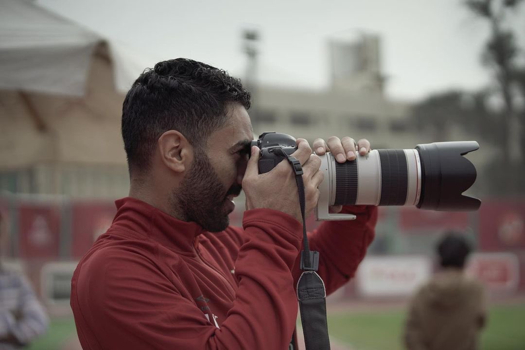 AlAhlyEnglish's tweet photo. Looks like @karimm_32 isn’t the only photographer in the team! 😮

📸: @husseinelshahat 💯

#YallaYaAhly https://t.co/fKpJiAsULy