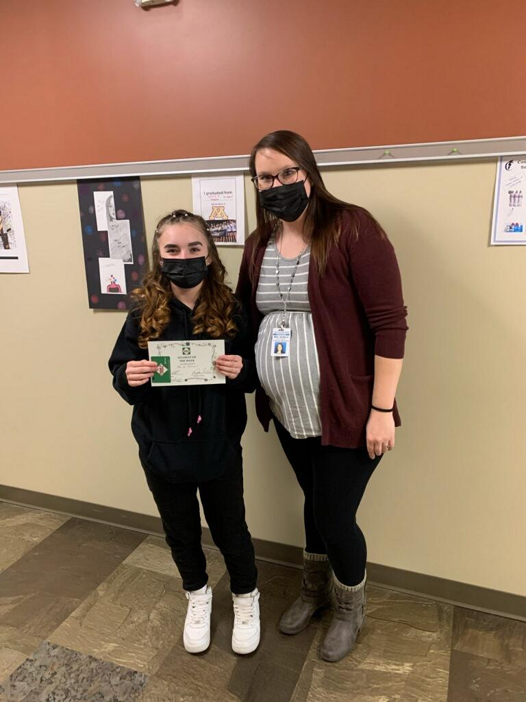 Star-La Garrison is Deeks Pizza Student of The Week!