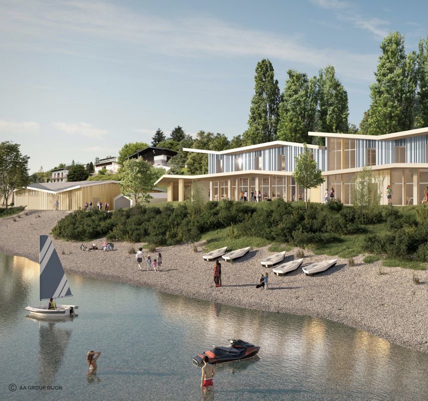 Ecole de Voile du Lac de la Liez, à Peigney.
⁦<a href="/team_archi/">Team Archi</a>⁩ #bois