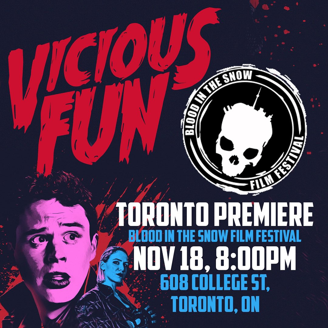 VICIOUS FUN premieres in Toronto this Thursday! Link to tickets in bio.