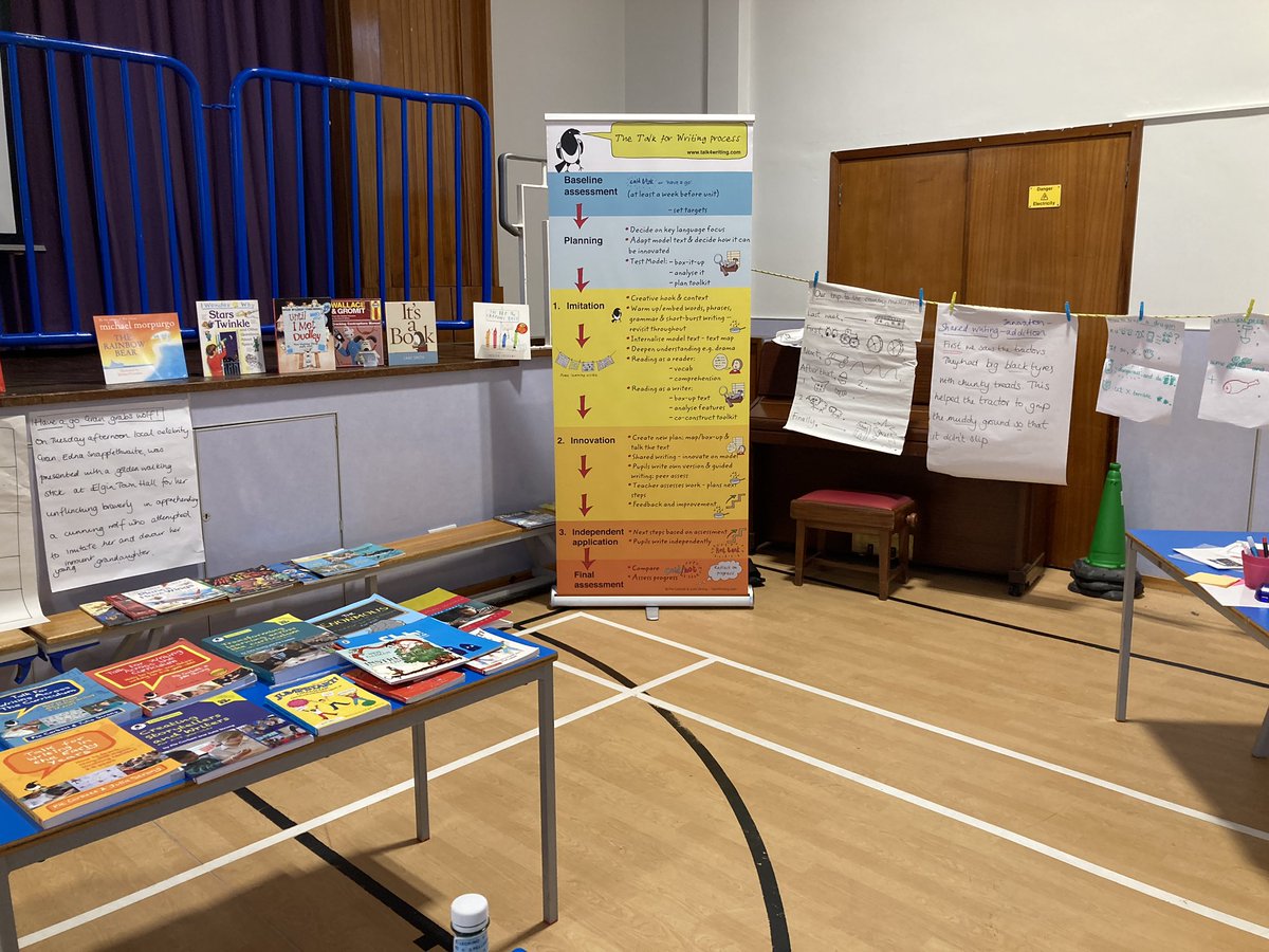 A washing line can only mean one thing! We’re re excited for the next stage of our T4W journey. Many thanks <a href="/sue_cove/">sue cove</a> for our literacy rich day! ✏️ 📚 🐉 <a href="/Talk4Writing/">Talk for Writing</a>