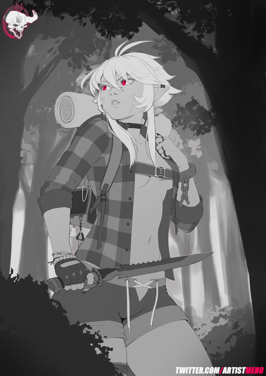 Quick-ish (if you consider 6+hours quick lol) doodle of my friend's <a href="/SenzuArt/">(𒉭•͈ᴗ•͈)◞✏️ SENZÜ | Goblin VTuber</a> 's oc Senzu

"Escape"

ᶠᵒʳᵐᵉʳˡʸ ᵗᶦᵗˡᵉᵈ "ᴳᵒᵇˡᶦⁿ ʷᵃᶦᶠᵘ ʷᶦᵗʰ ᵃ ᵏⁿᶦᶠᵘ"