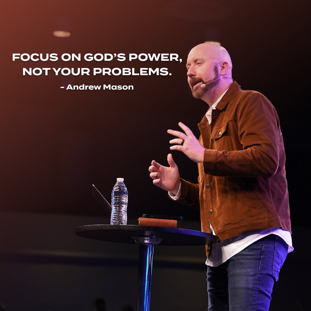 Pastor <a href="/_andrewsmason/">Andrew Mason</a> preached a powerful word this last Sunday on your mind! We encourage you today to focus on the power that God has over our problems. He is mighty to conquer any problem you are facing!