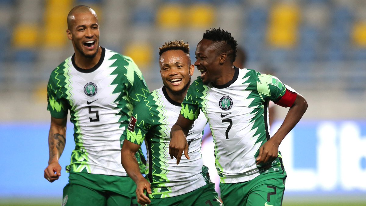NaijaBet's tweet photo. 🇳🇬 Nigeria 1-1 Cape Verde 🇨🇻

The Super Eagles are through to the play-off round.

#NaijaBet #1gamecut https://t.co/SBRhjgrXKF