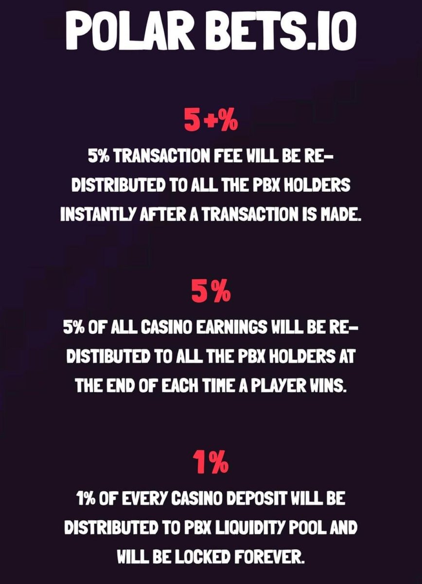Kali_eth's tweet photo. Came across the first betting Dapp on #Avalanche named @PolarBets🎰 

🎟️Deposit $PBX and play your favorite casino games, holders will get rewarded with casino earnings and reflections😍 Their tokenomics look great!

Check out⤵️
📲https://t.co/i9HrKLXVVX
💬https://t.co/21BzyUMV0g https://t.co/nHPd7AdtiV