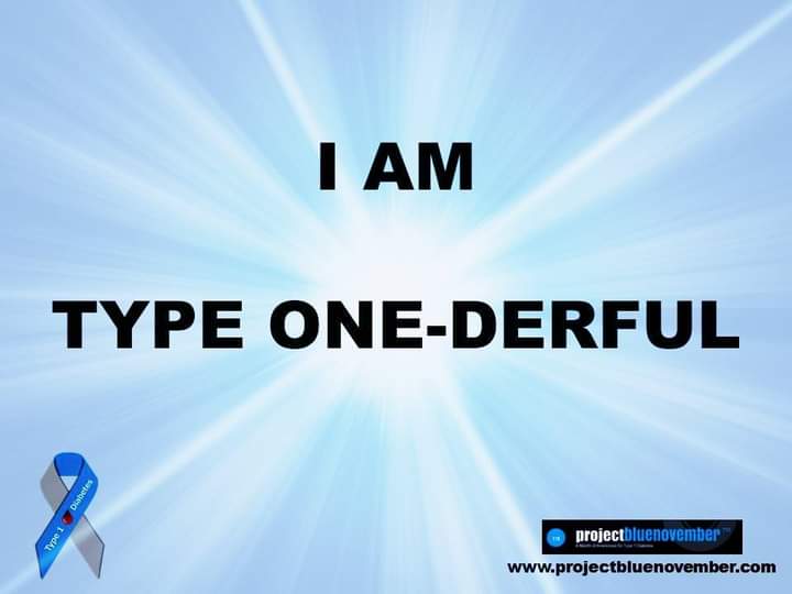 PBlueNovember's tweet photo. #T1D #projectbluenovember #typeonederful https://t.co/zs0uFXXDVT