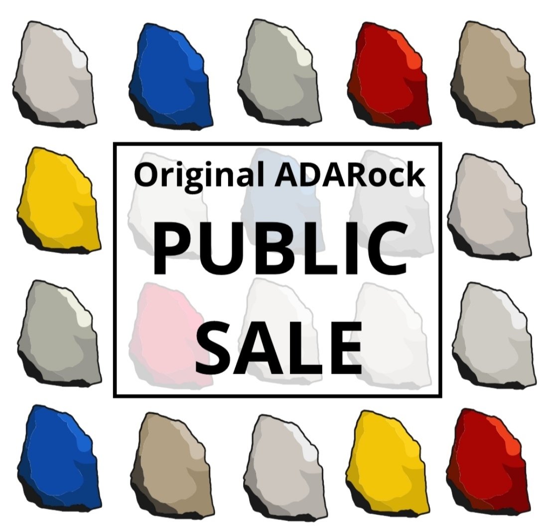 OriginalADARock's tweet photo. 🚨 PUBLIC SALE ANNOUNCEMENT 🚨

The official original ADARock public sale will start on Sunday, November 21st at 18:00 GMT!

The public sale will take place over six phases and will start at 300 ADA.

Check out our discord for more information: https://t.co/ub4dVJfwLK

#CNFT https://t.co/XridxIOCDi