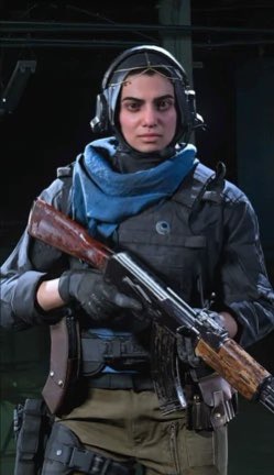 We are a protective force. We are rescuers, not killers."

-Farah Karim
-Call of Duty Modern Warfare Verse
-female or Futa Optional
-NSFW or SFW