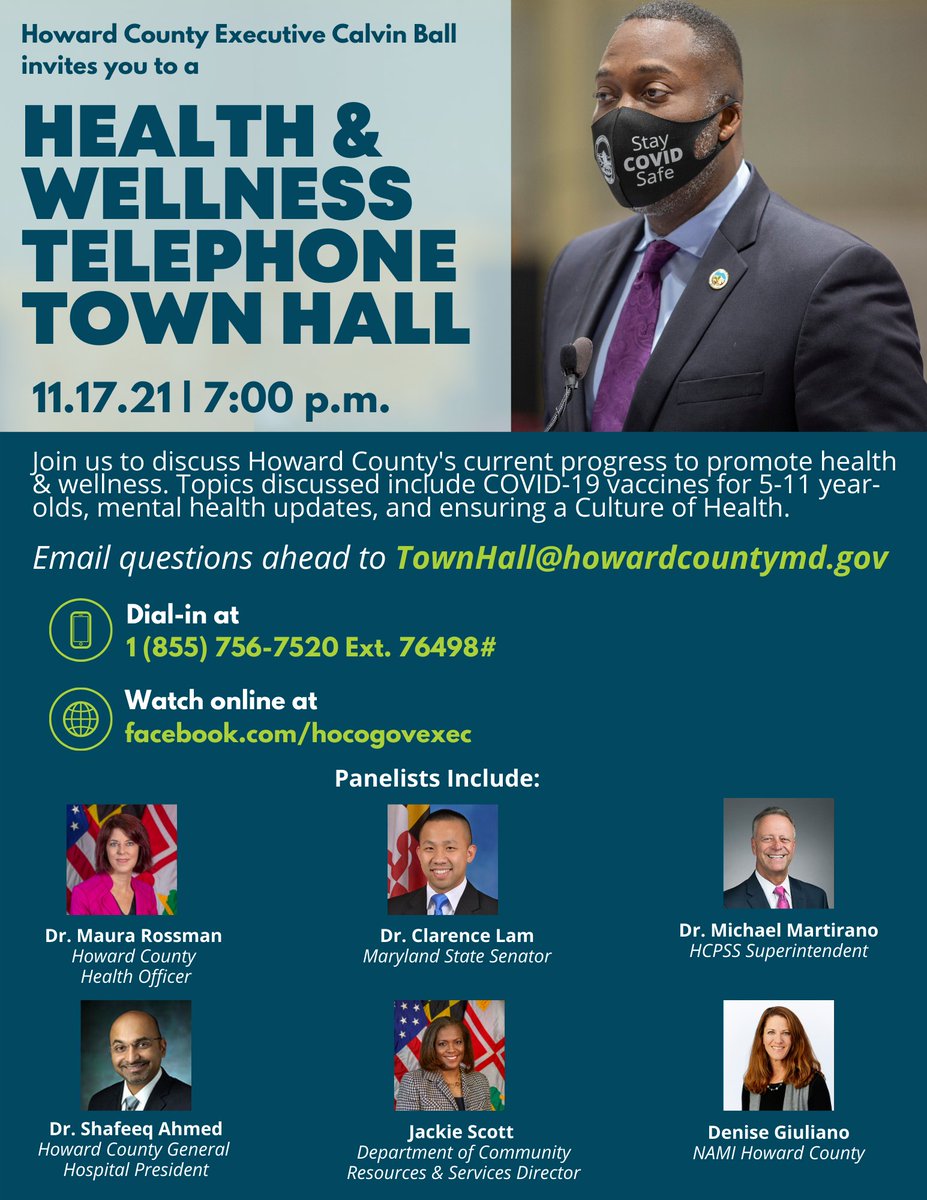 mygynaee's tweet photo. HCGH President Shafeeq Ahmed, M.D., will be a participant in the 11/17 Health &amp; Wellness Telephone Town Hall. Local leaders will discuss COVID-19 vaccines for 5-11 year-olds, mental health updates and more. Dial-in at 855-756-7520 x76498# or watch online… https://t.co/O805sNMrPB