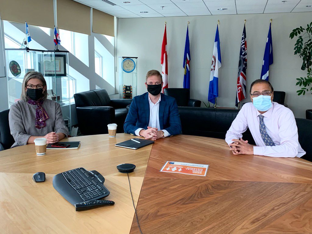 AmarjeetSohiYEG's tweet photo. Today, I had the opportunity to meet with Kalen Anderson and Mike Kohl of the Urban Development Institute. We spoke about housing affordability and accessibility, maintaining and improving a competitive business environment through reduced regulatory barriers, (cont) https://t.co/Kk0vZudNZk