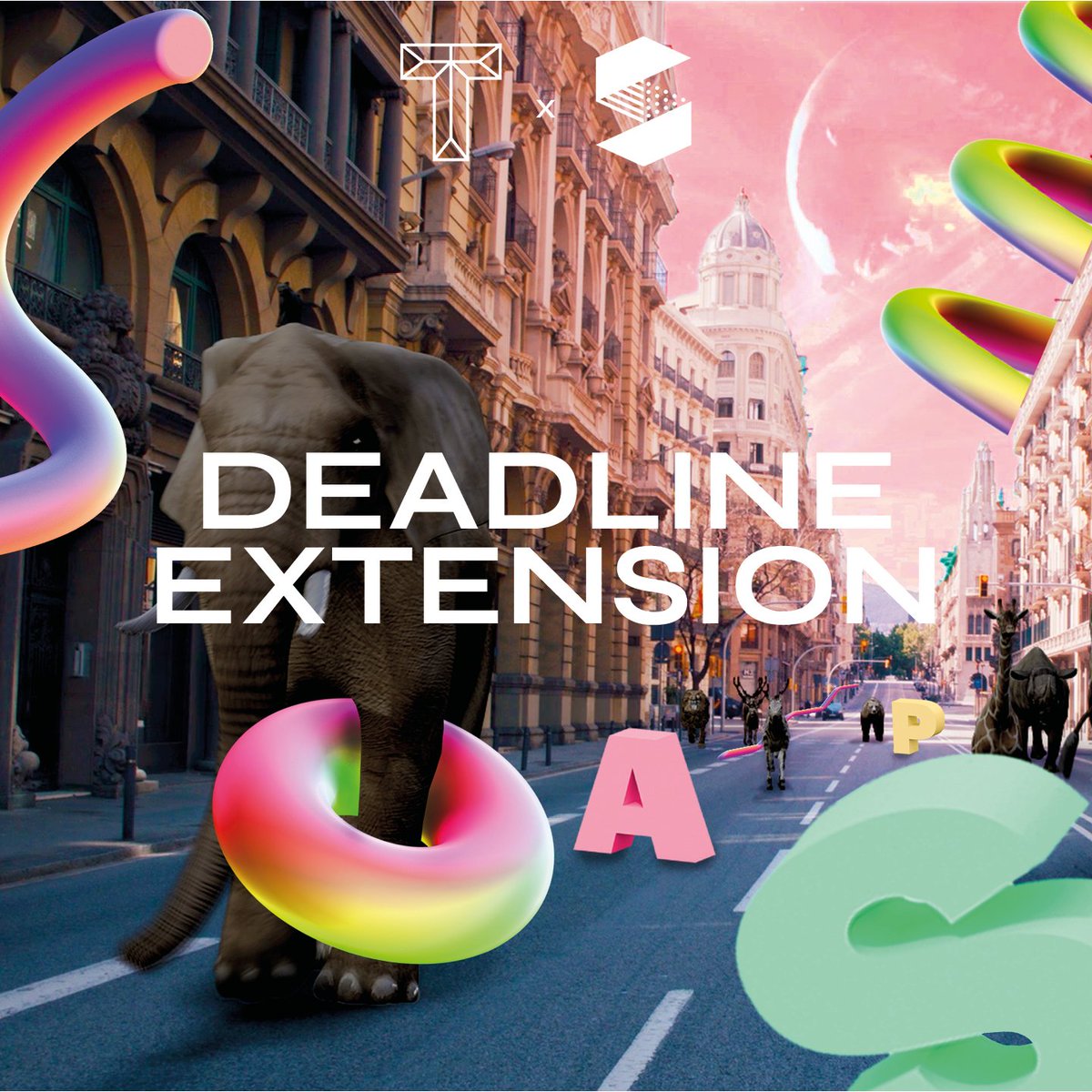 Deadline extension! Due to some technical difficulties, we're giving you 24 more hours to enter our #SparkAR effect competition: #3DObjectsInTheWild. 40 selected creators will take home $2,000 each and you can submit up to 15 times. bit.ly/3HslGio