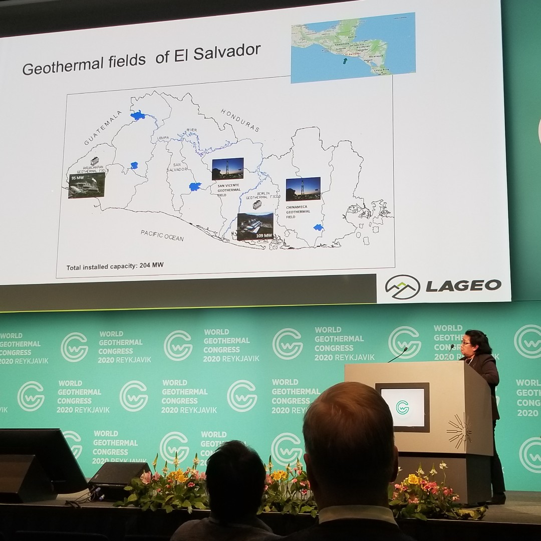 WING_geothermal's tweet photo. With Great Joy and #unabrazo we congratulate the #corevalueawards winner of the #2021CaringAward to the #madre of @LaGeoSV #geothermal in El Salvador; Elizabeth Torio Henriquez! She has #trainedthetriners and held a #minisymposium2021 and the chapter ambassador to #WINGElSalvador https://t.co/zUr1ZugSDB