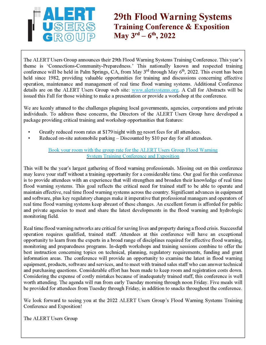 ALERT Users Group tweet media