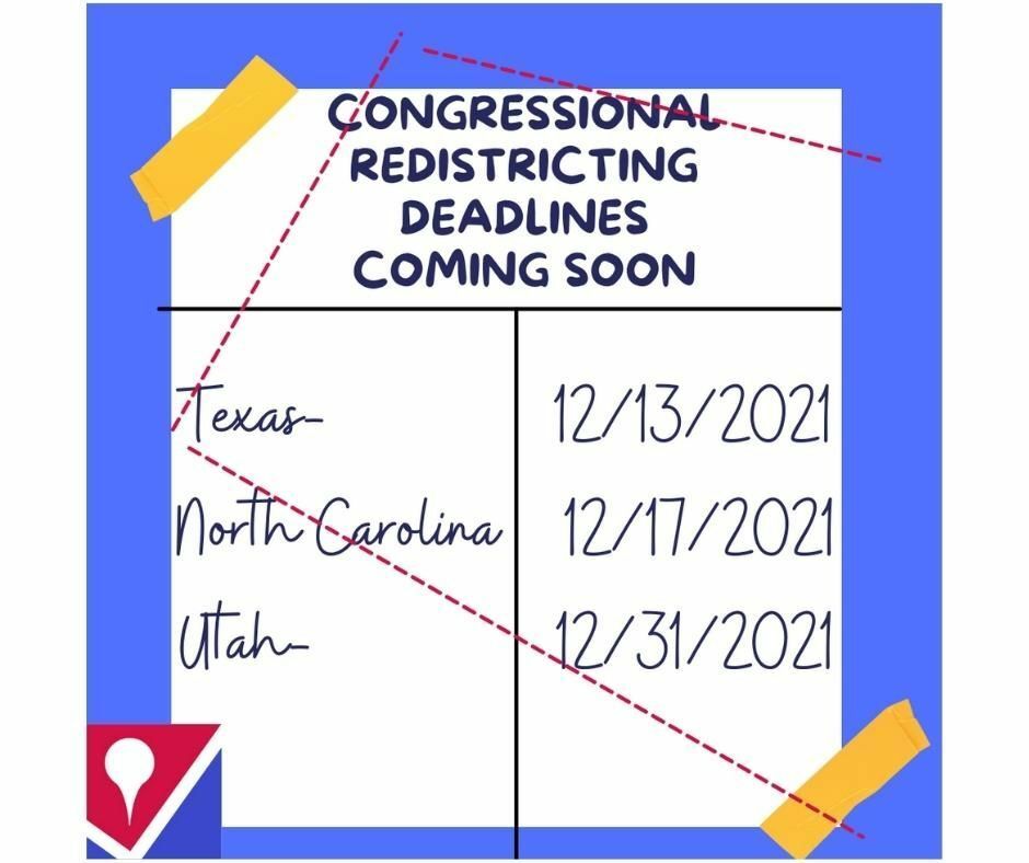 _VoteSharp's tweet photo. Deadlines coming soon! Boundary lines for Census-based #Redistricting must be complete (mostly due to candidate filing deadlines also coming soon).
#ncleg #txlege #utleg #VoteSharp #CRM #SaaS #VRM #VoterSolution #Grassroots #Campaign #PoliticalStrategy โฆ https://t.co/H9qqhtTxIk https://t.co/zKX6mlxfr3