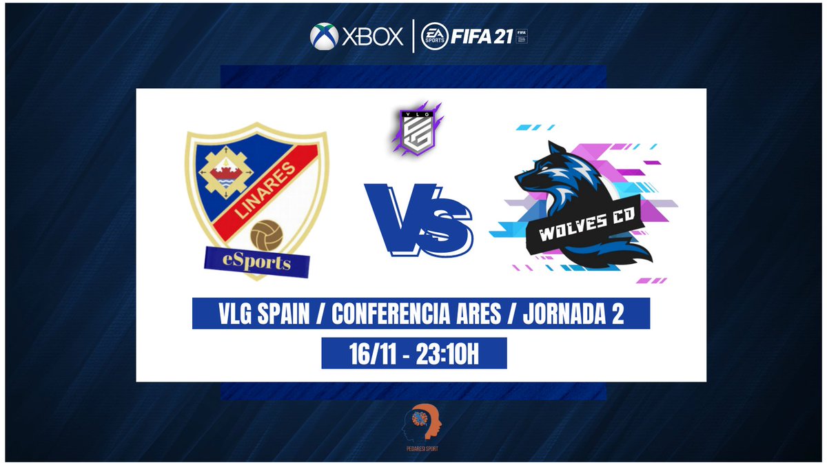 OnibieSports's tweet photo. #MatchDay | Clubes Pro - Xbox
๐| @VLG_pro
๐| #WolvesCD
โฑ๏ธ| 23.10H
๐๏ธ| Jornada 2
๐| @PLGeFootBall
๐| @Cadiz_CFESports
โฑ๏ธ| 23.30H
๐๏ธ| Jornada 2
#UnaNuevaEra https://t.co/2oZCXmKNYW