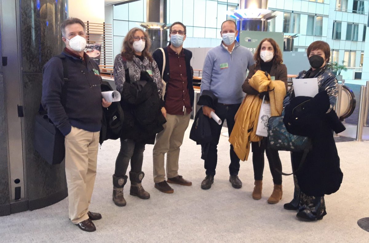 SEPMA_PRP's tweet photo. 📣 @SindicatoSepma y @CAEPAT luchando en Bruselas junto a las plataformas de otras CCAA 🇪🇺

💥 Reunidos con Europarlamentarios para denunciar el abuso de temporalidad en las AAPP de 🇪🇸 

#FijezaYa‼️

@PSOE @populares @PODEMOS @Esquerra_ERC @eajpnv @CarlosGarciaGim @diputacionMLG https://t.co/W2r2wwswNQ