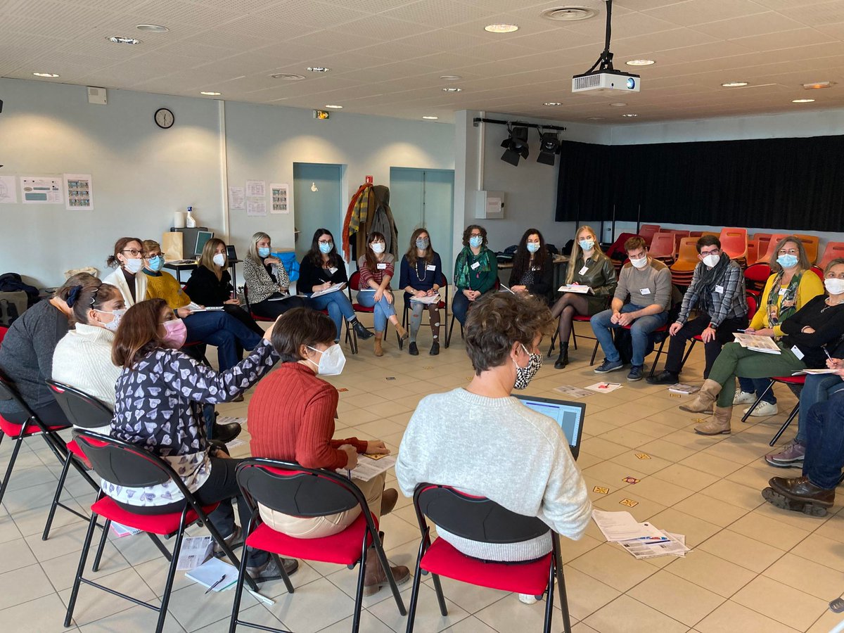 FabasProject's tweet photo. Finally the first mobility of FABAS project has happened ! Today with our european partners, we met and exchange on the topic of bullying ! We tackled Sentinelles program and shared concerned method ! Thanks @ErasmusplusJeun #FABAS #fightagainstbullying #europeanproject https://t.co/baTpQALusE