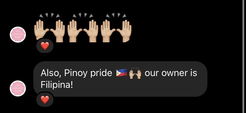 dennisreports's tweet image. When you learn a business you’ve been wanting to visit/support for years is #FilAm-owned: pure happiness ❤️🇵🇭🇵🇭🇵🇭

@Five_Daughters is a gem #pinoypride