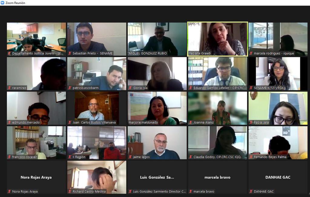 SenameTarapaca's tweet photo. Director Centro de Justicia Juvenil @SenameTarapaca junto a Directores Centro CIP-CRC y funcionarios de la macro zona norte participaron de reunión: “Recomendaciones Técnicas para el Abordaje de Adolescentes en Internación Provisoria”
#JusticiayReinsecionJuvenil https://t.co/GxGNyf8XkK